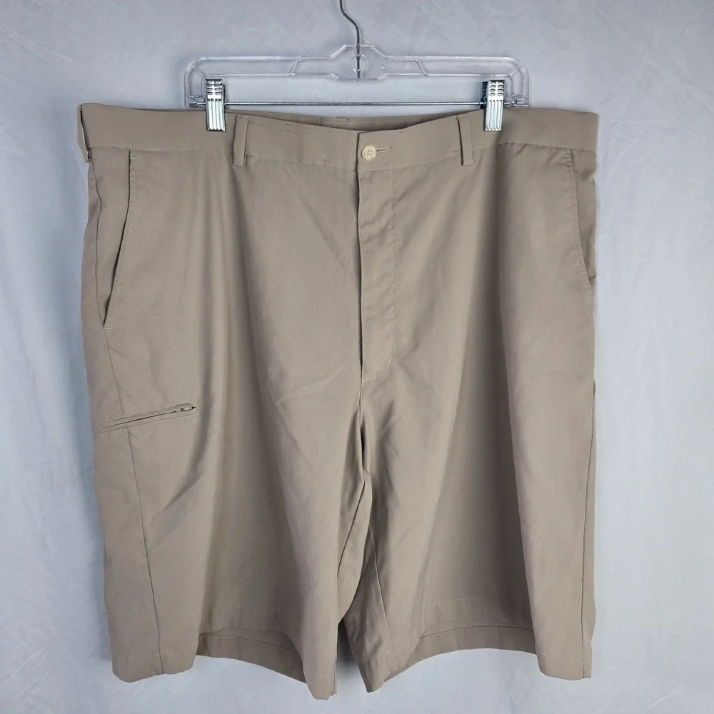 Grand Slam Golf Shorts Mens 42 Tan Athleisure Neutral Preppy Academia Cargo